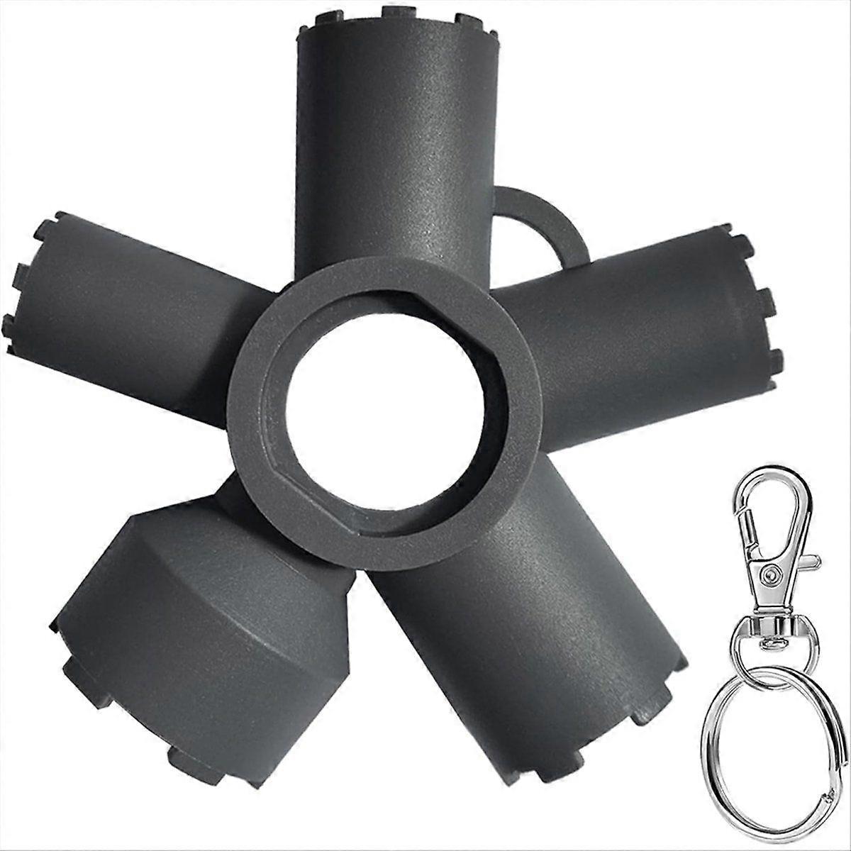 10-in-1 Faucet Aerator Removal Tool Kit,Universal Heavy-Duty Aerator Key for Hidden Threaded Aerato