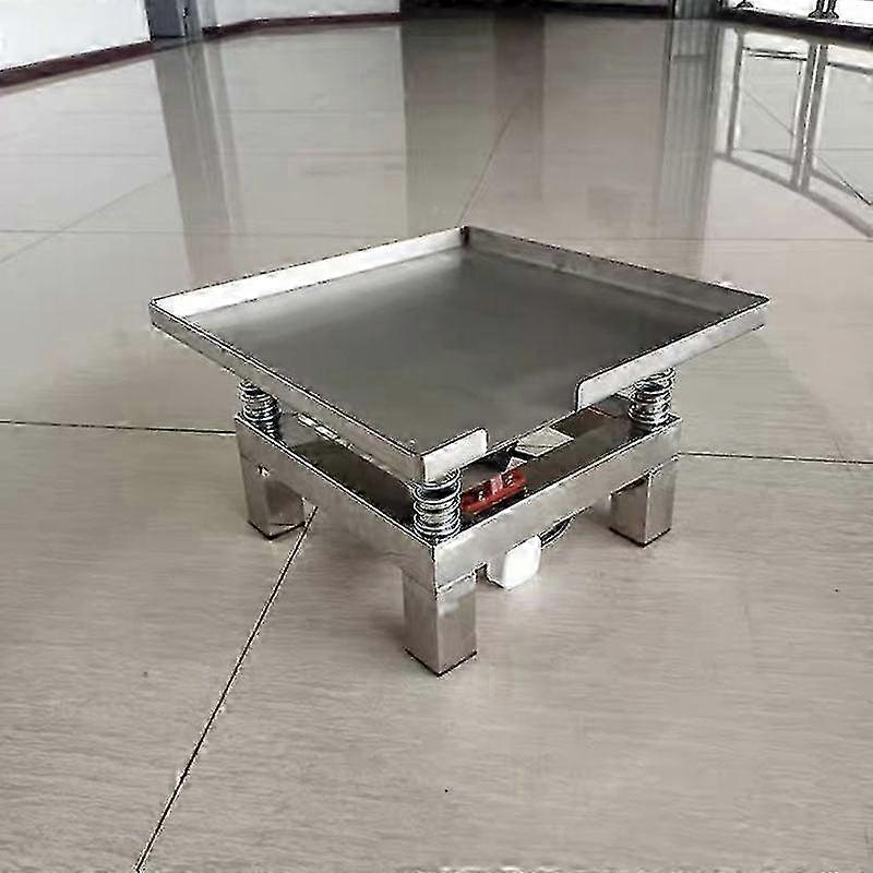 35*35Cm concrete vibrating table vibration test bench test block vibration platform stainless steel mini vibration table 3000rpm