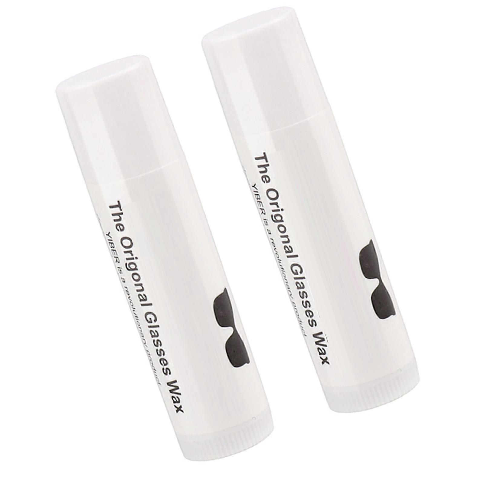 2PCS Nose Pad Gripping Wax Organic Stabilizer Solution Prevent Glasses Slipping for Exercise Easy Application Design Multicolor