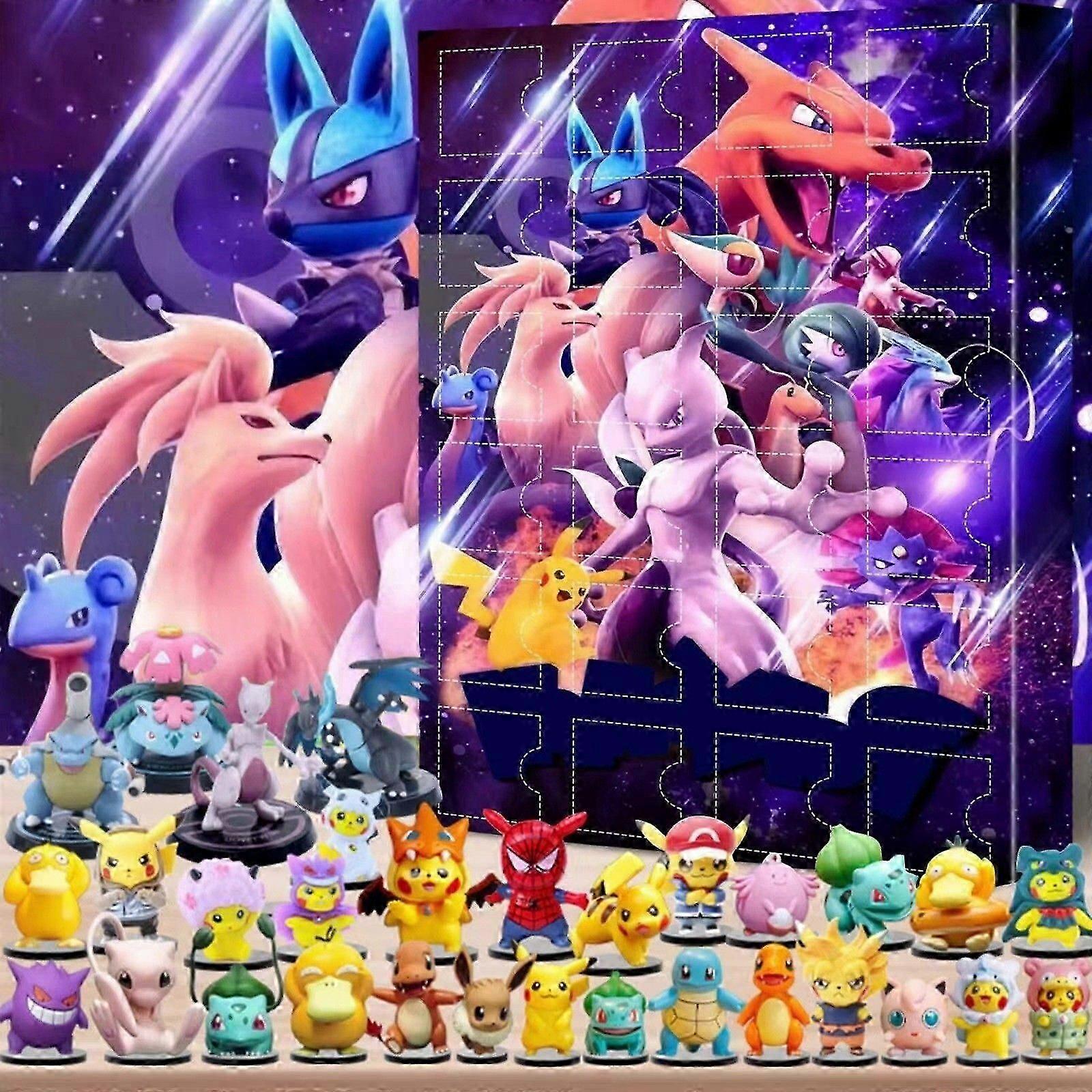 Pokmon Advent Calendar 2025, 24-Day Countdown Calendar, Advent Calendar Surprise Gift for Kids