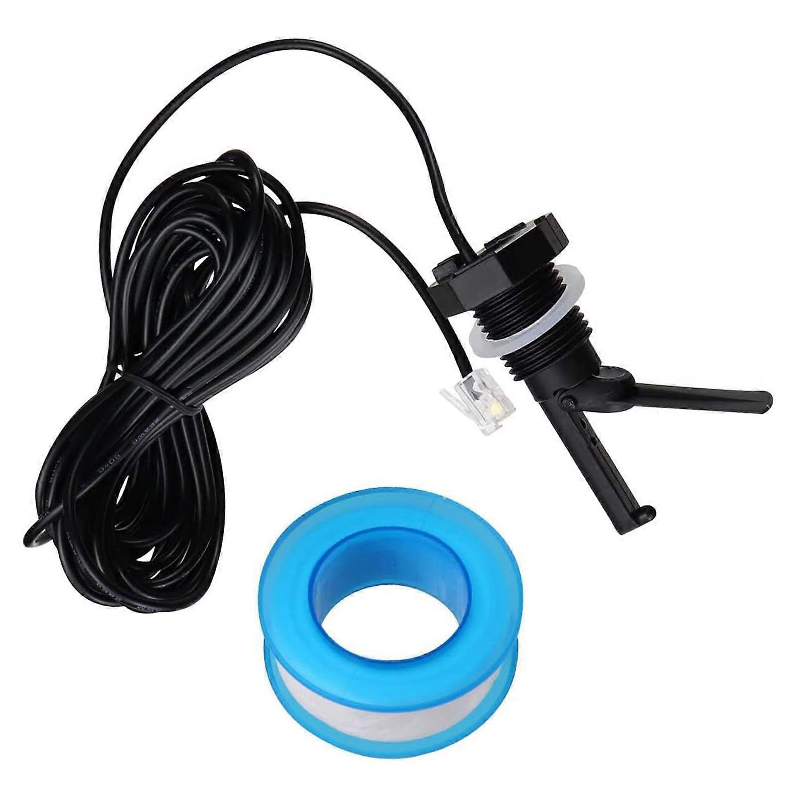 Oxidation Resistant Pool Stream Control Transducer Automatic Structure Close Mechanism 15ft Impermeable Wiring Included Multicolor