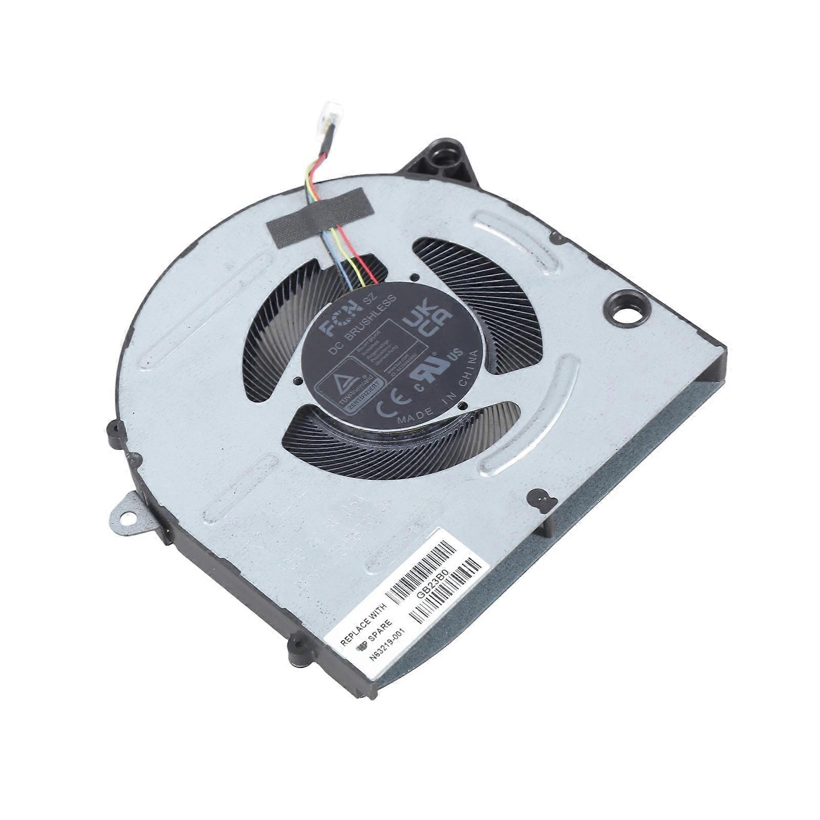 Cooling Fan CPU Cooling Computer Replacement Cooling Fan Radiator for 16-AB 5V Laptop Graphics Card Radiator Heatsink Multicolor