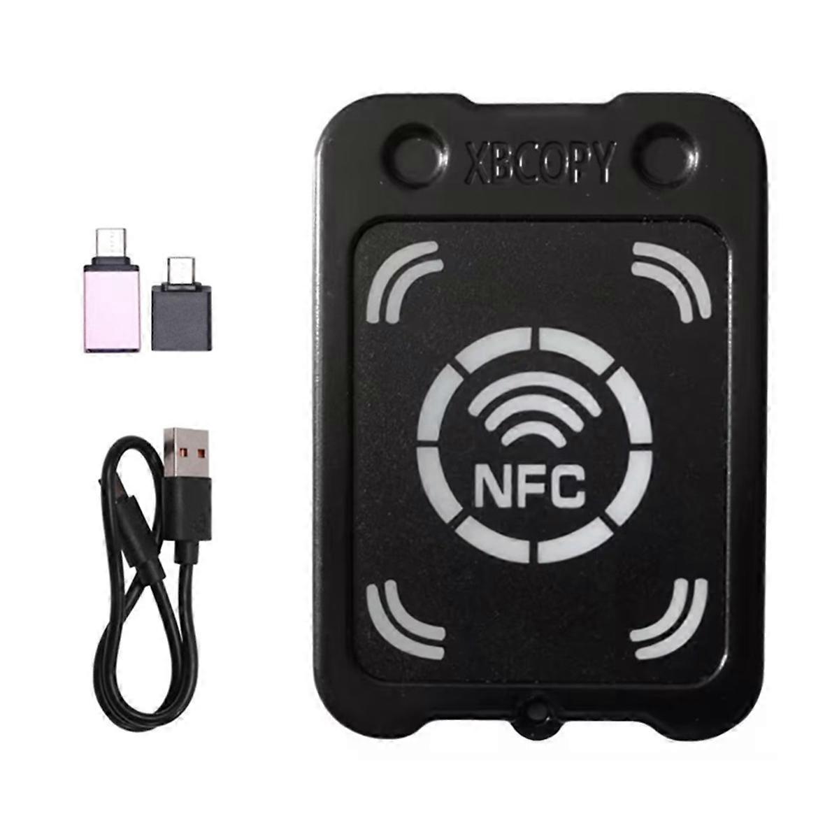 NFC RFID Smart Chip Card Reader Copier NFC Encryption Key Reader IC 13.56Mhz Contactless RFID Token Clone Duplicator