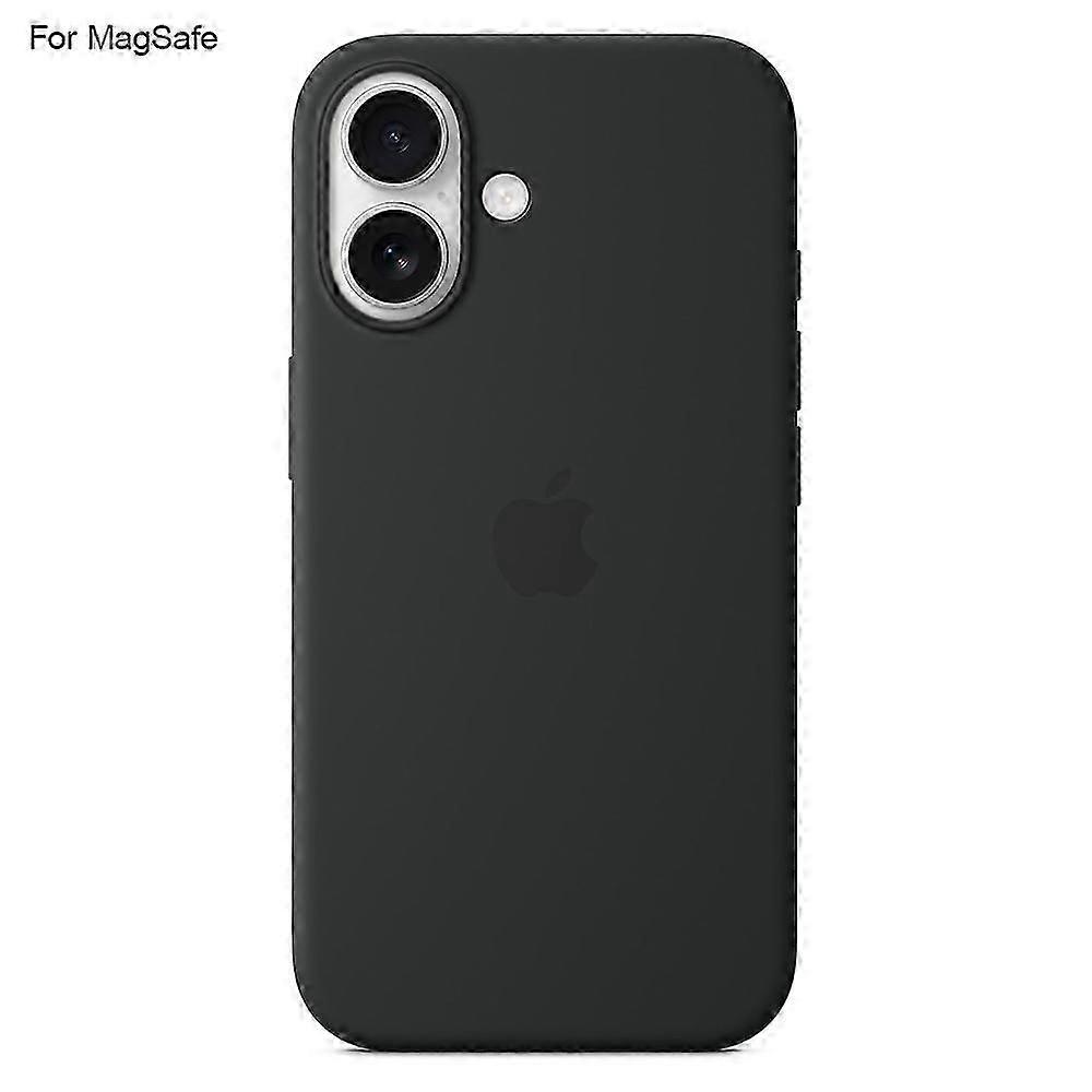 Para iPhone 16 Capa de Silicone Líquido Compatível com Magsafe com Design Popover - Azul