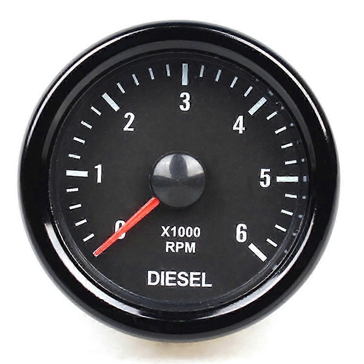 RPM Tachometer Backlight Tacho Meter Electrical Tachometer Gauge hwy