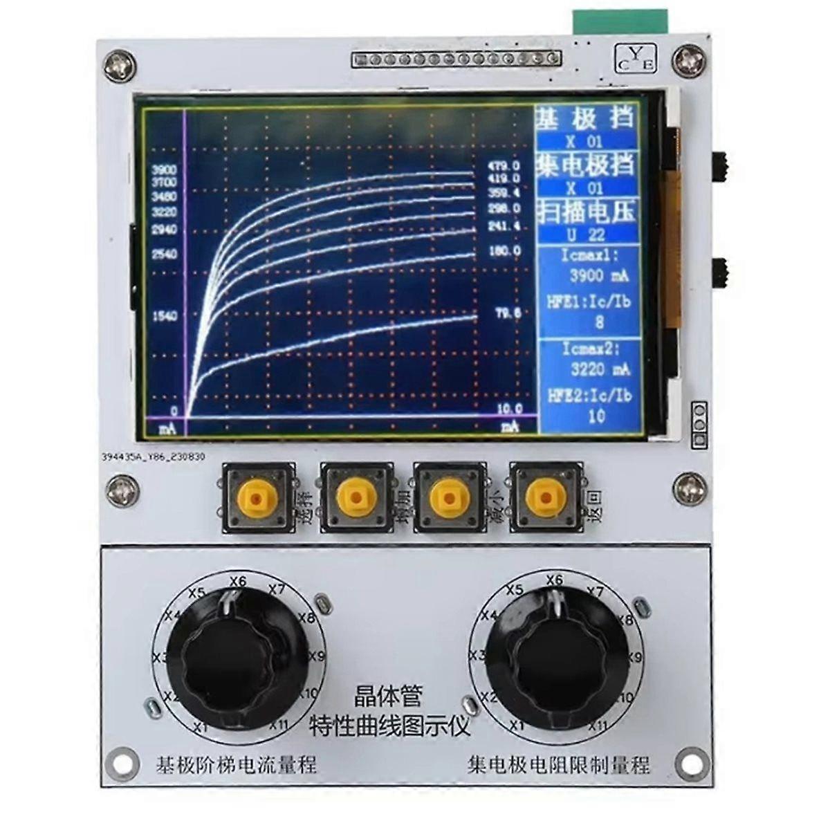 New Upgrade Transistor Illustration Instrument Characteristic Curve Tester Collector Current 5A Max