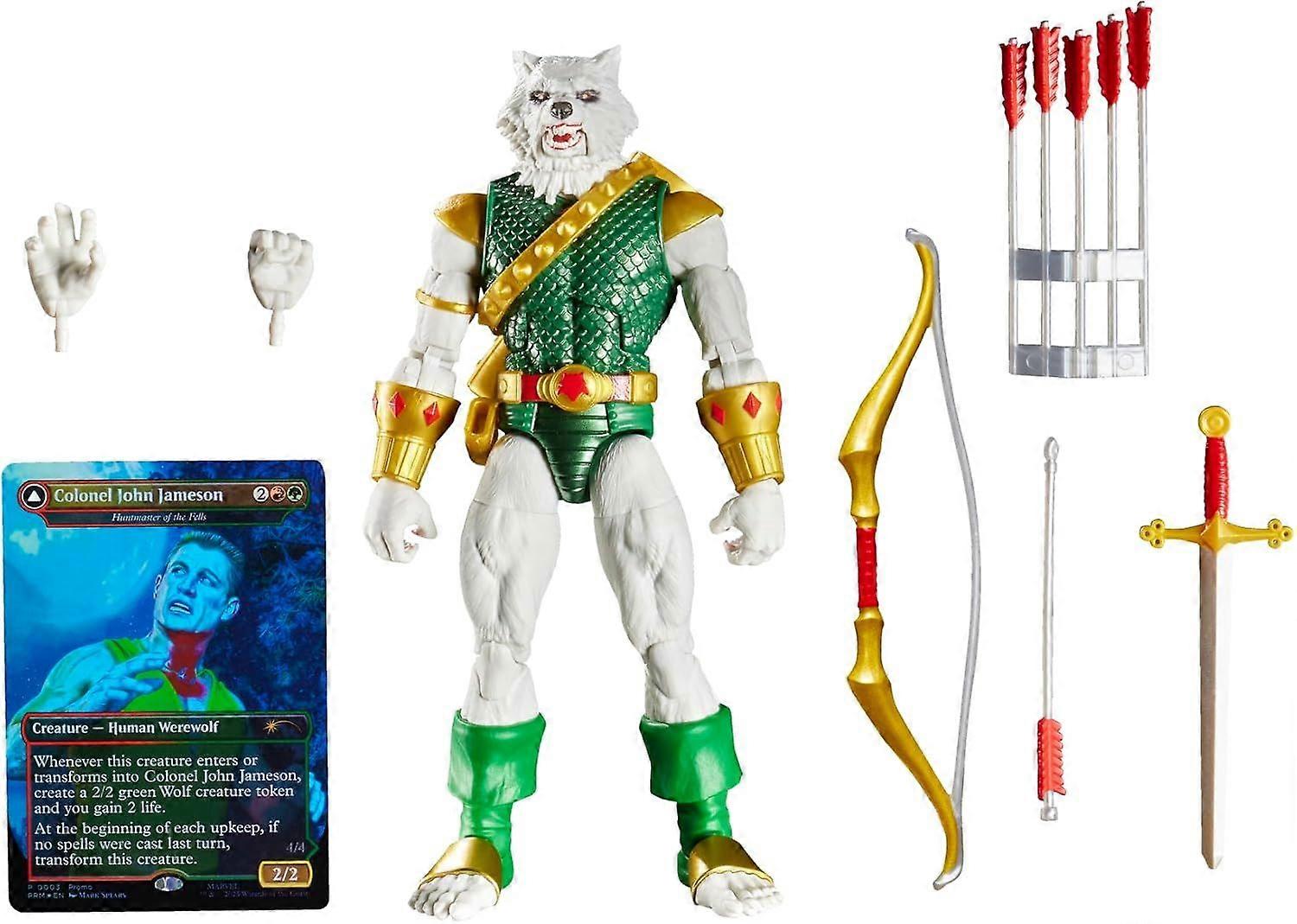 MTG Spiderman Legends Man-Wolf Action Figure