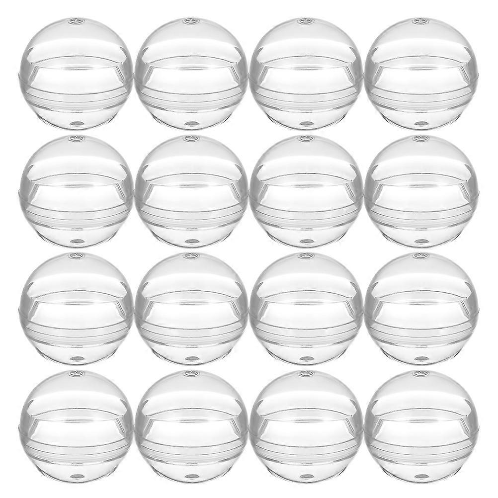 200Pcs Transparent Toy Capsules For Display And Storage Of Toys Collectibles In A Party Showcase - Clear Plastic Craft Spheres