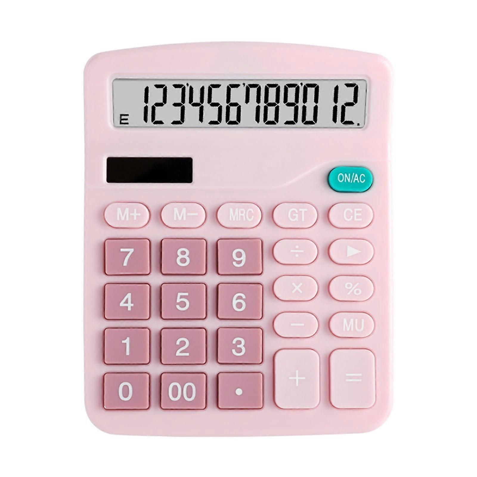Scientific Calculator 12 Digits Large Display And Buttons Clear Large LCD Display Ideal For Office School Home And Business Use