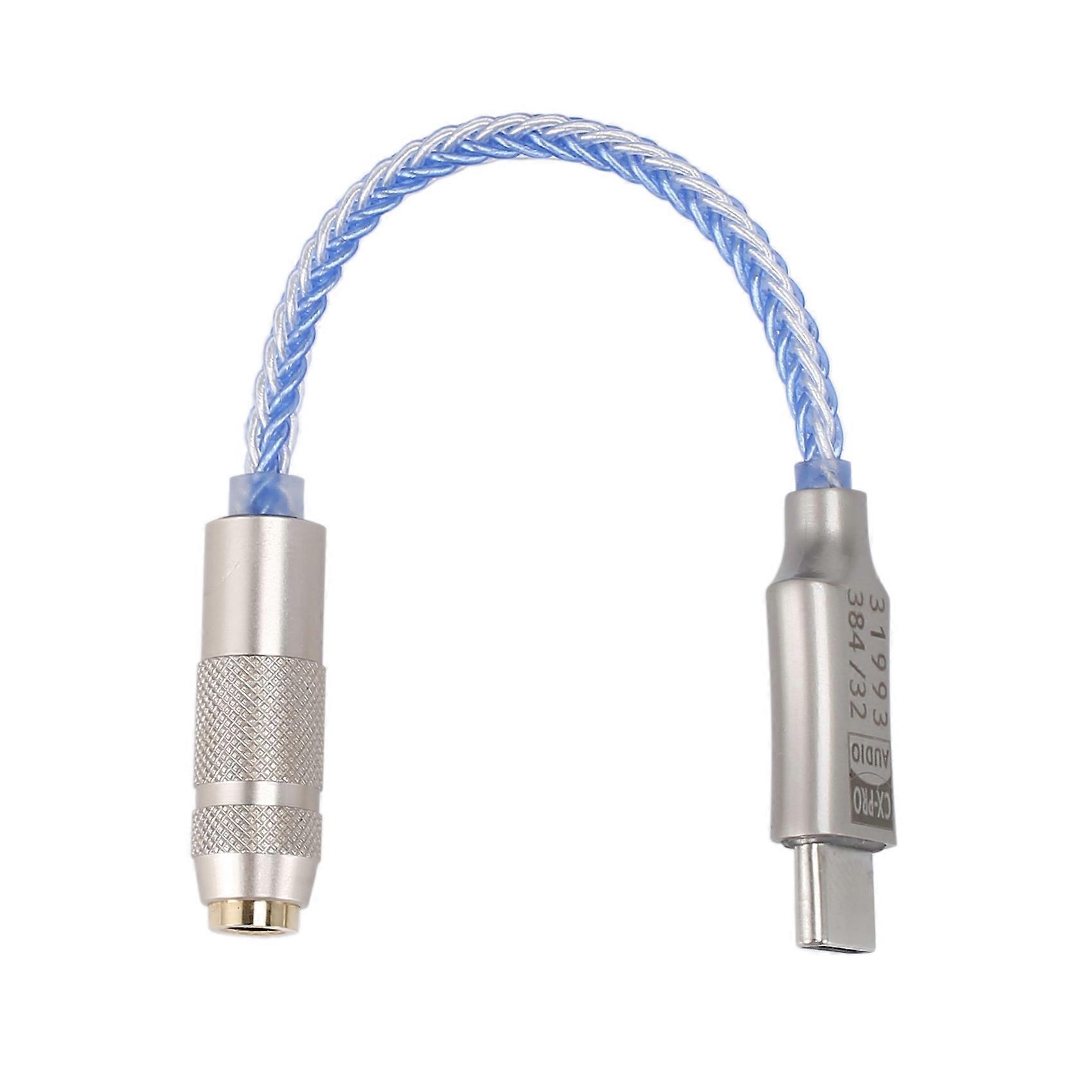 2X CX31993 USB Type C DAC Headphone Amp with 3.5mm Output SNR Decoding DAC Audio Decoding Cable for Android MacBook