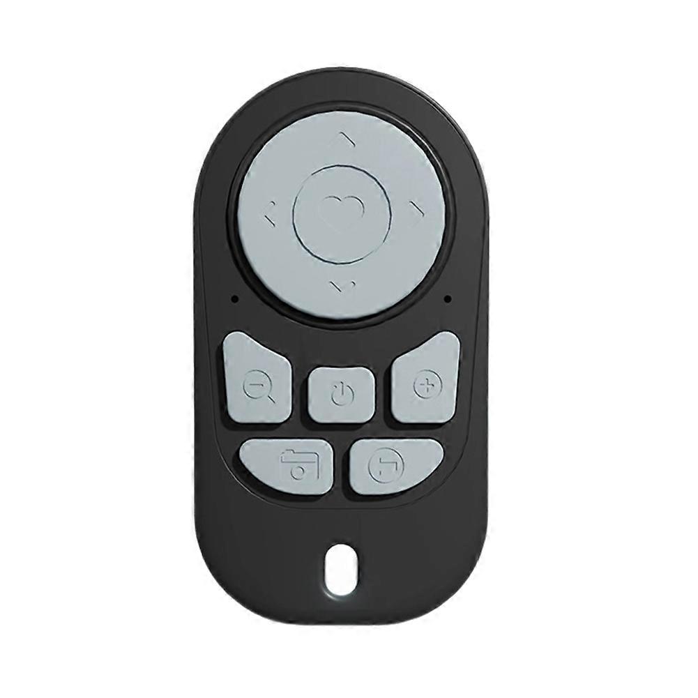 Universal Zoom Multi-Function Remote Control Bluetooth Mobile Phone Selfie Stick for Video Likes E-Book Black