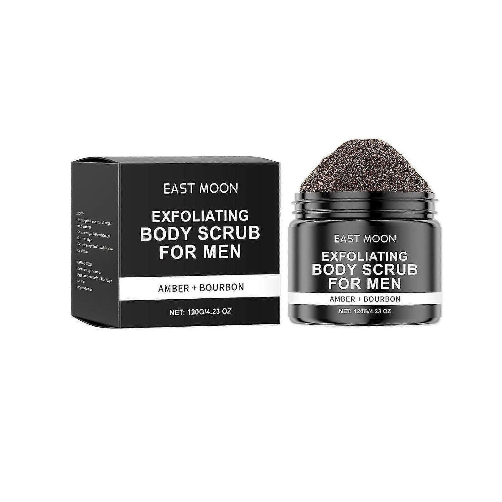 Amber Whiskey Men's Body Scrub - Deep Cleansing