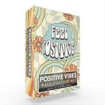 Positive Vibes Wall Collage Kit - Adams Media