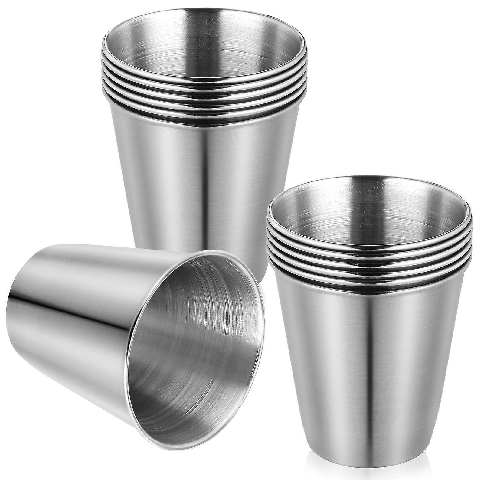 Stainless Steel Drinkware Spirits Cup Set 12Pcs for Home Use