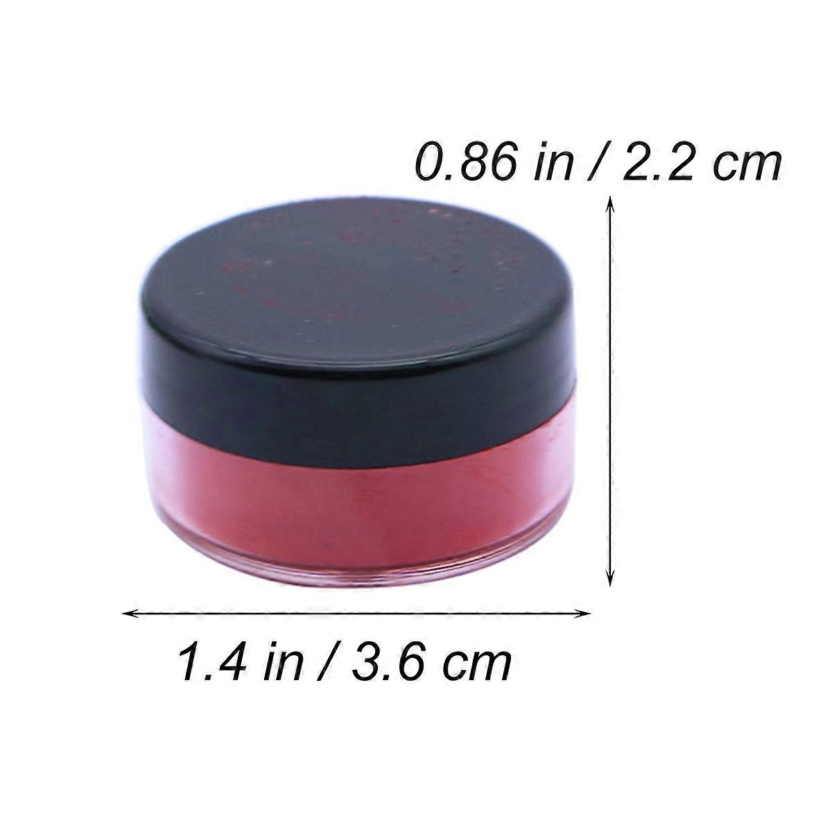DIY Lipstick Shining Shadding Powder for Lip Highlight Orange Red