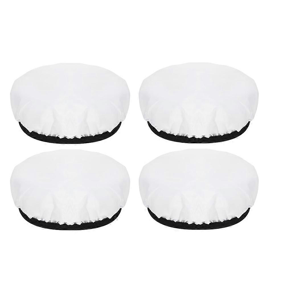 4Pcs 18cm Light Diffuser,Soft Diffuser Lamp Cover White Lamp Shade Diffuser,for Studio Strobe Reflectors