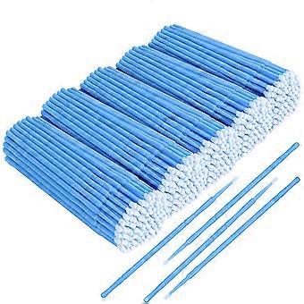 500 PCS Micro Brush Applicators 2.5mm Precision Tips for Eyelash Extensions and Dental Use