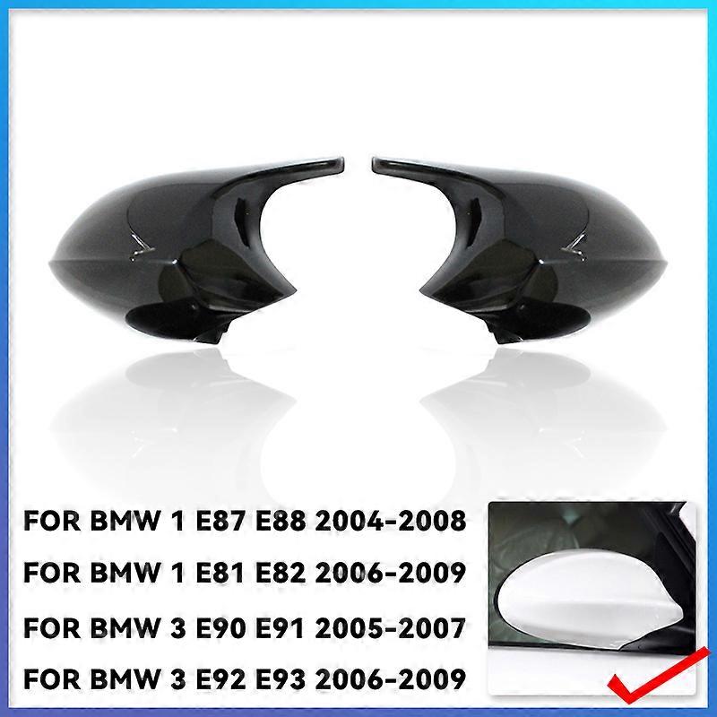 Side Rearview Mirror Cap Wing Mirror Cover Fit For BMW E90 E91 2005-2011 E92 E93 2006-2013 E81 E82 E88 E87 E88 Car Accessories