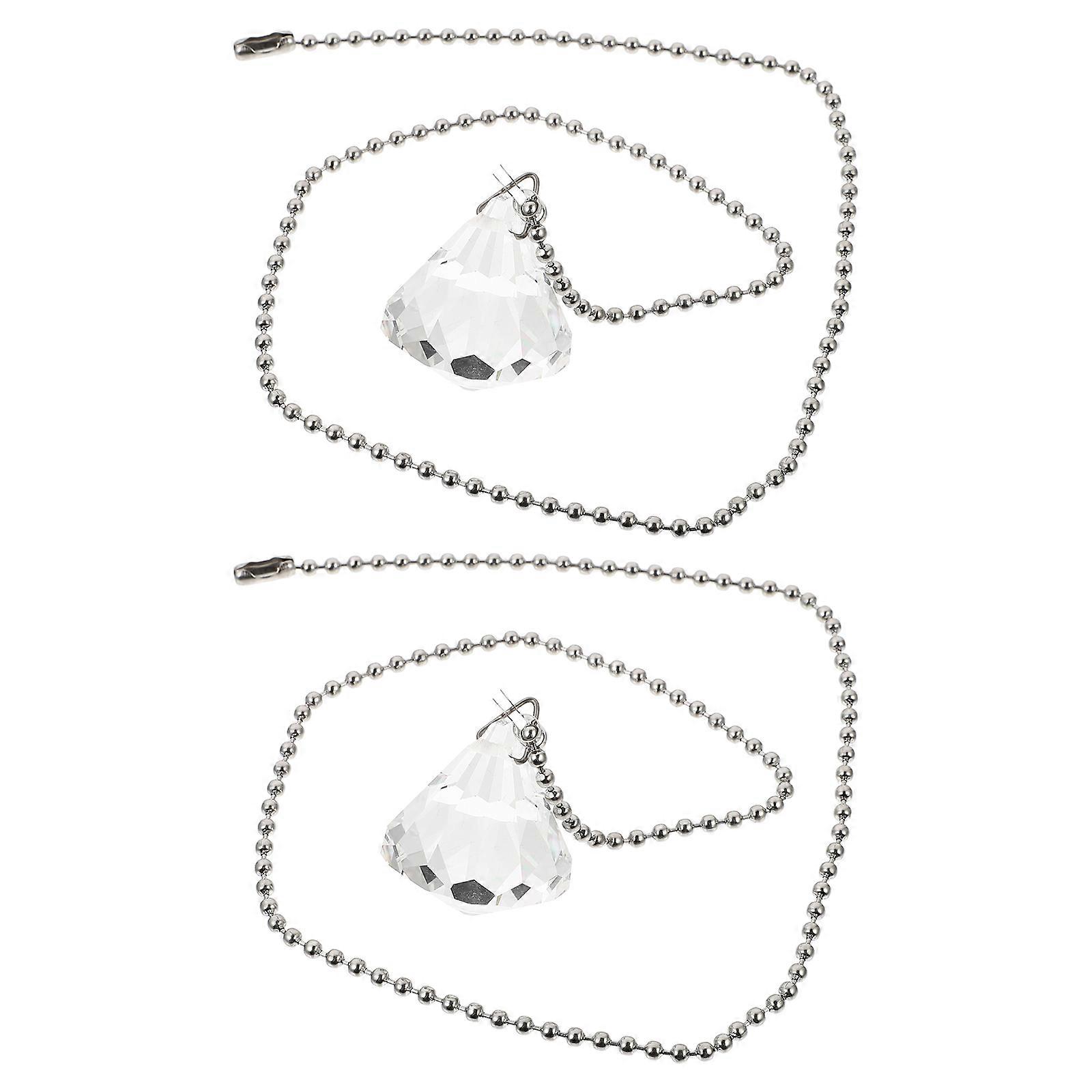 Unique Fan Light Pull Chain with 4Pcs for Elegant Ceiling Fan Pendant