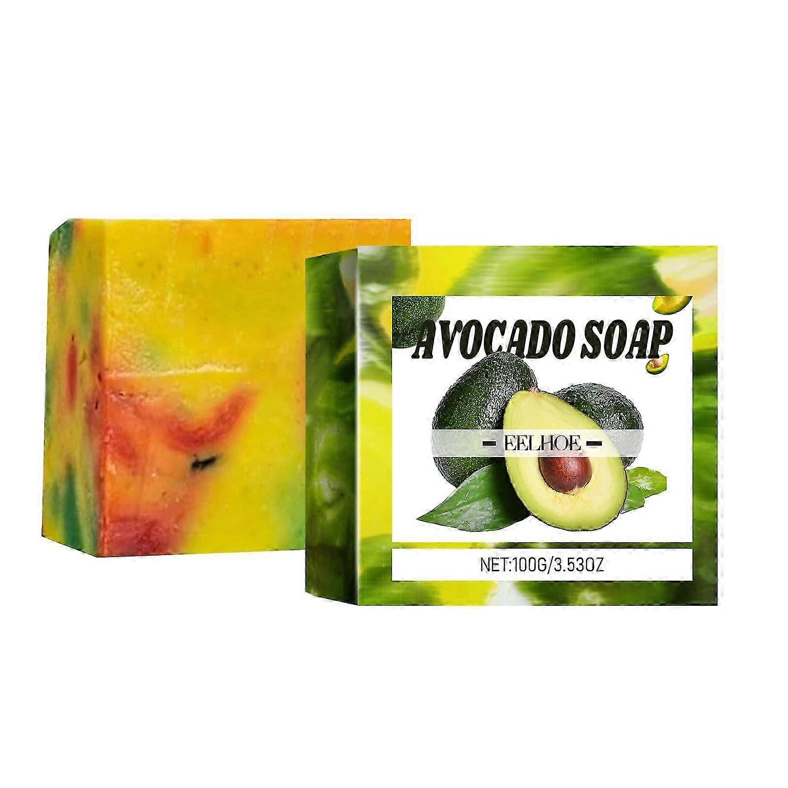 Avocado Moisturizing Bath Soap Gently Cleans