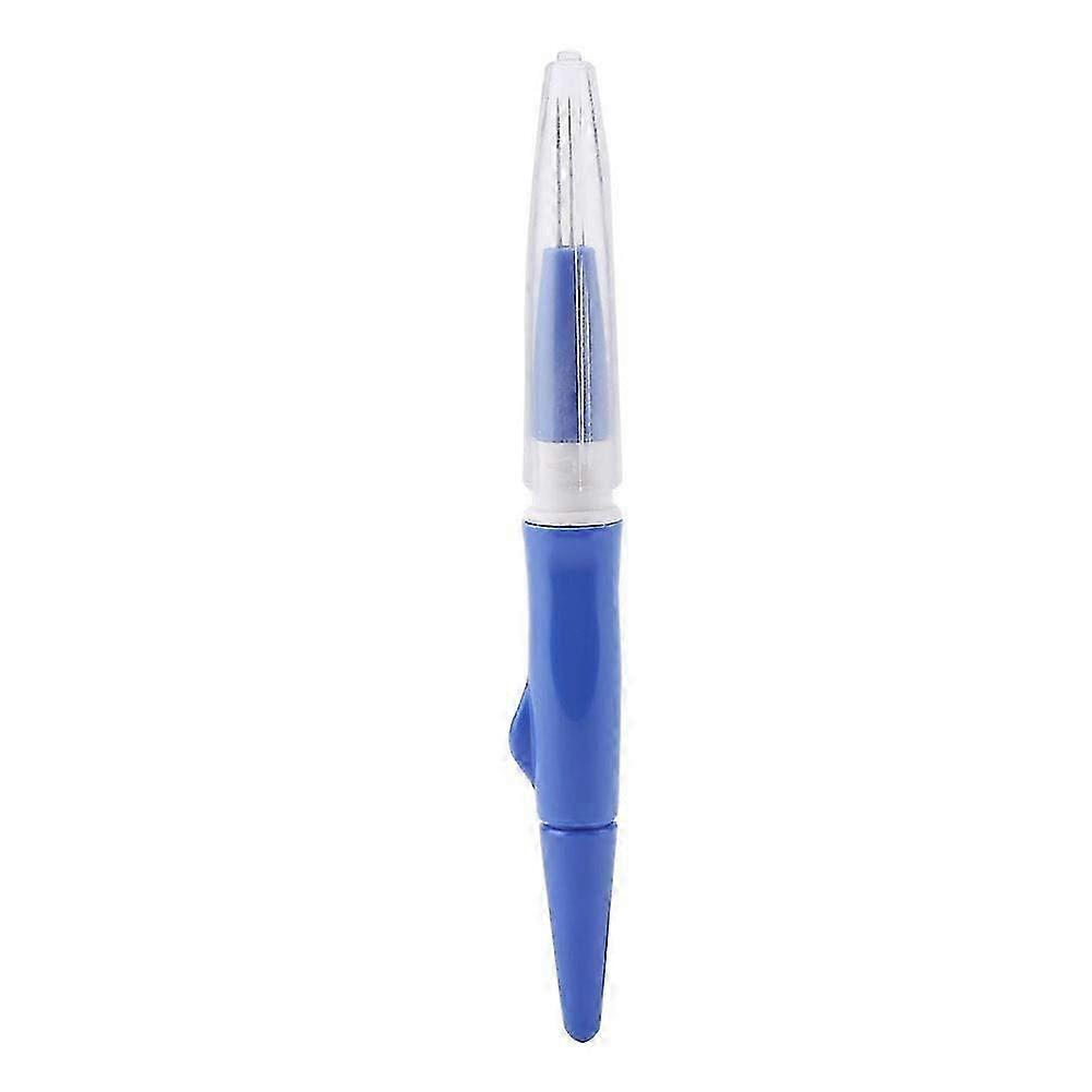 Wool Felting Needle Tool Set with 3 Needles for DIY Hand Sewing Patchwork Projects - Blue