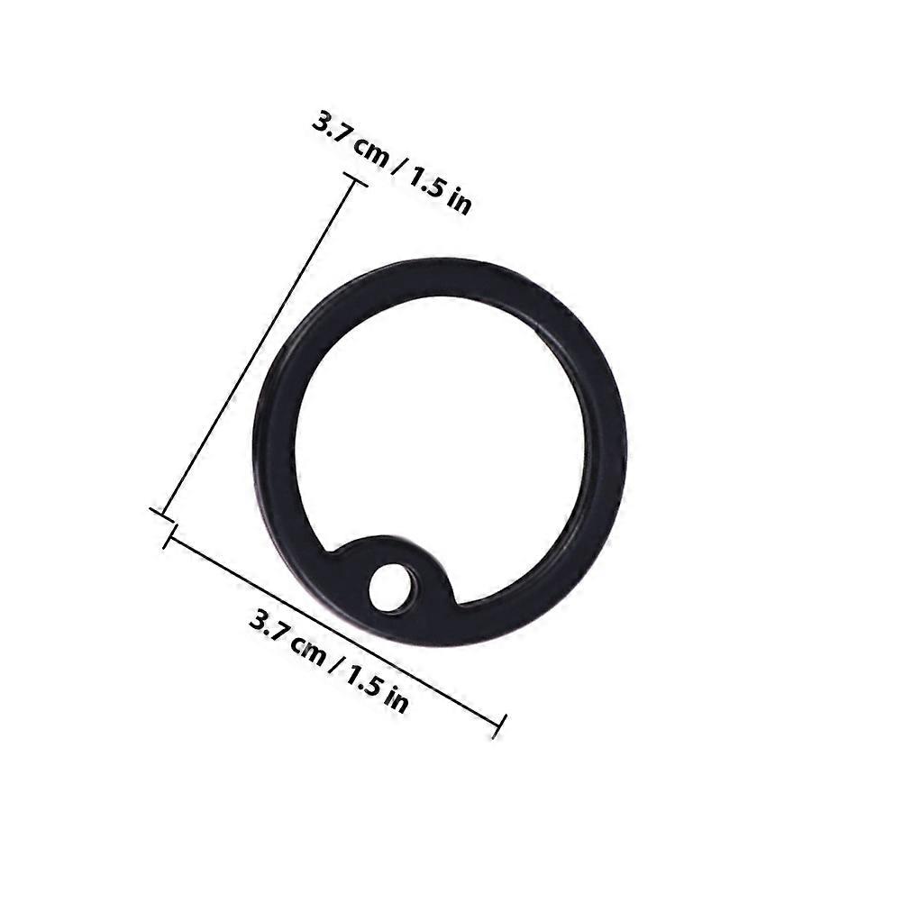 Pet Id Tags Round Dog Collar Tag Silencer Practical Design 12Pcs