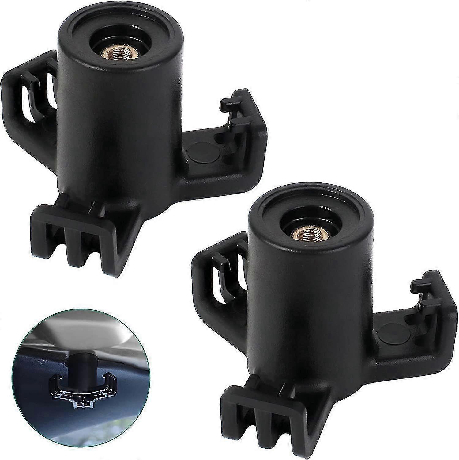 Trunk Hooks 2 Pack ABS Car Storage Hooks Trunk Bag Hooks (Black) 25-26