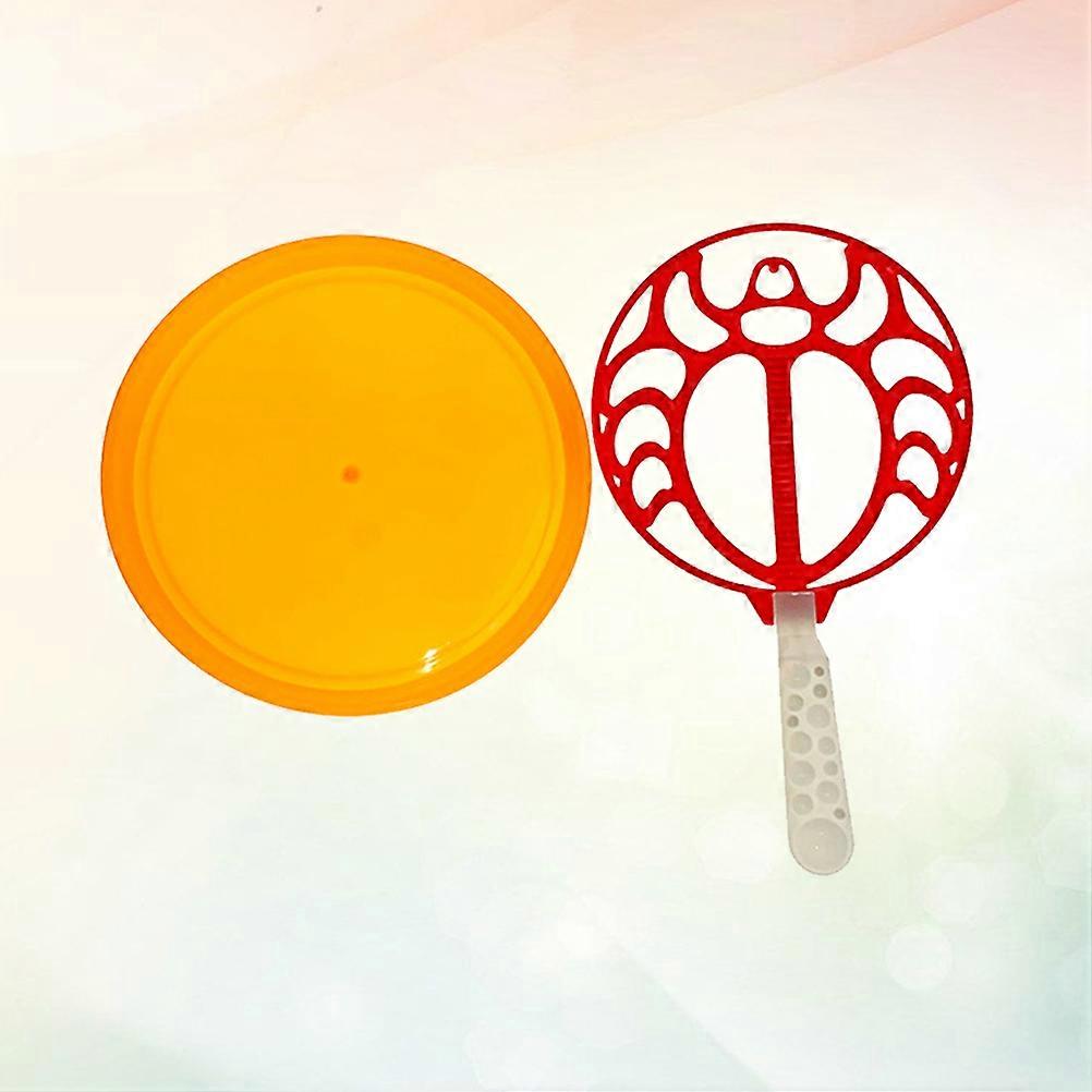 Bubble Tools Outdoor Blowing for Cartoon Crab Red