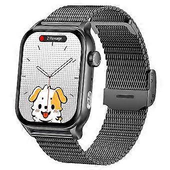 KR86 1.95-inch AMOLED Screen Smart Watch Health Monitoring Sports Watch Support Bluetooth-compatible