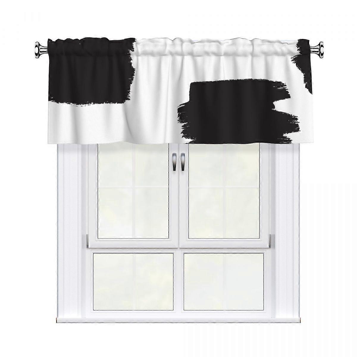 Kitchen Window Cafe Curtains Rod Pocket