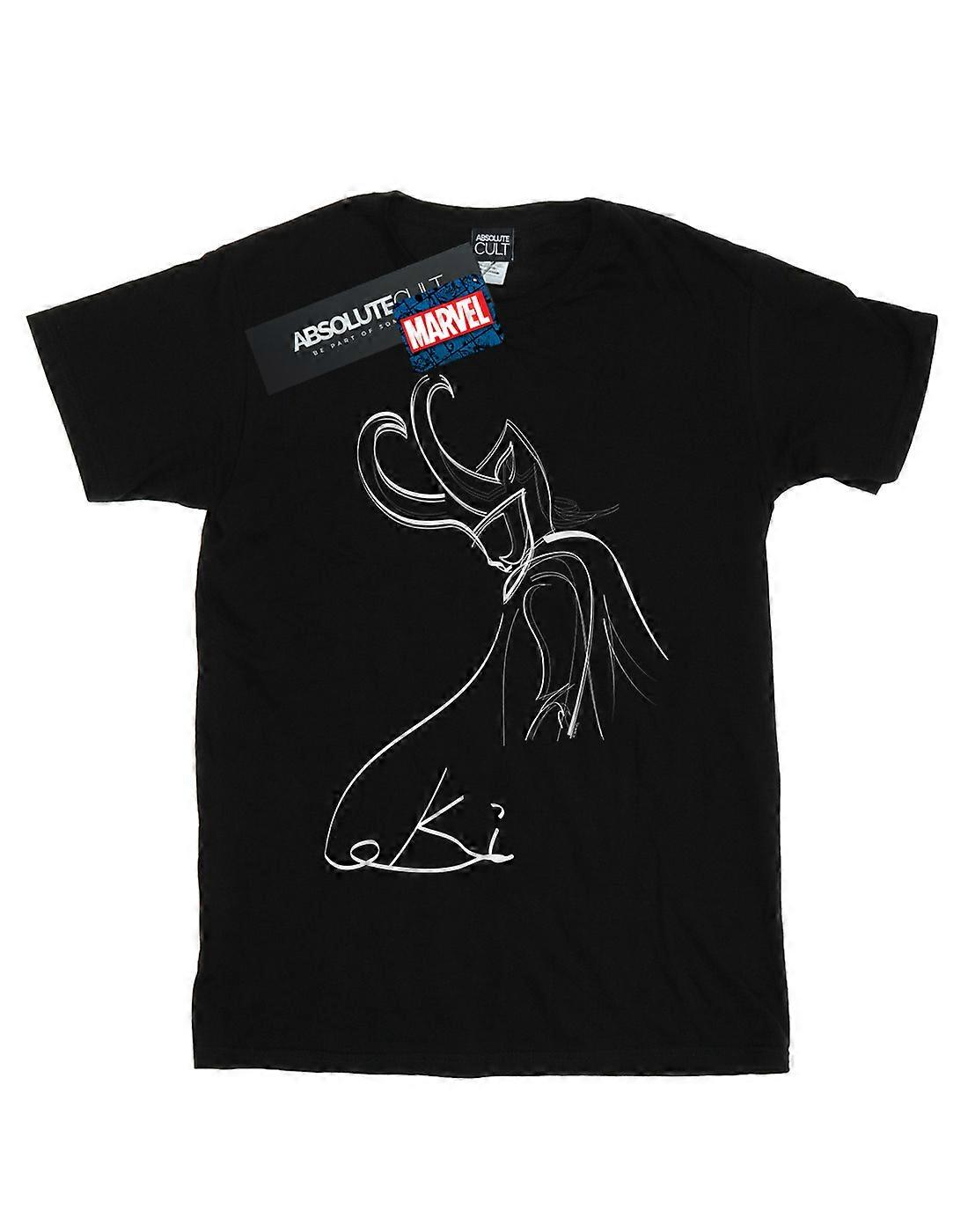 Marvel Boys Loki Lines T-Shirt