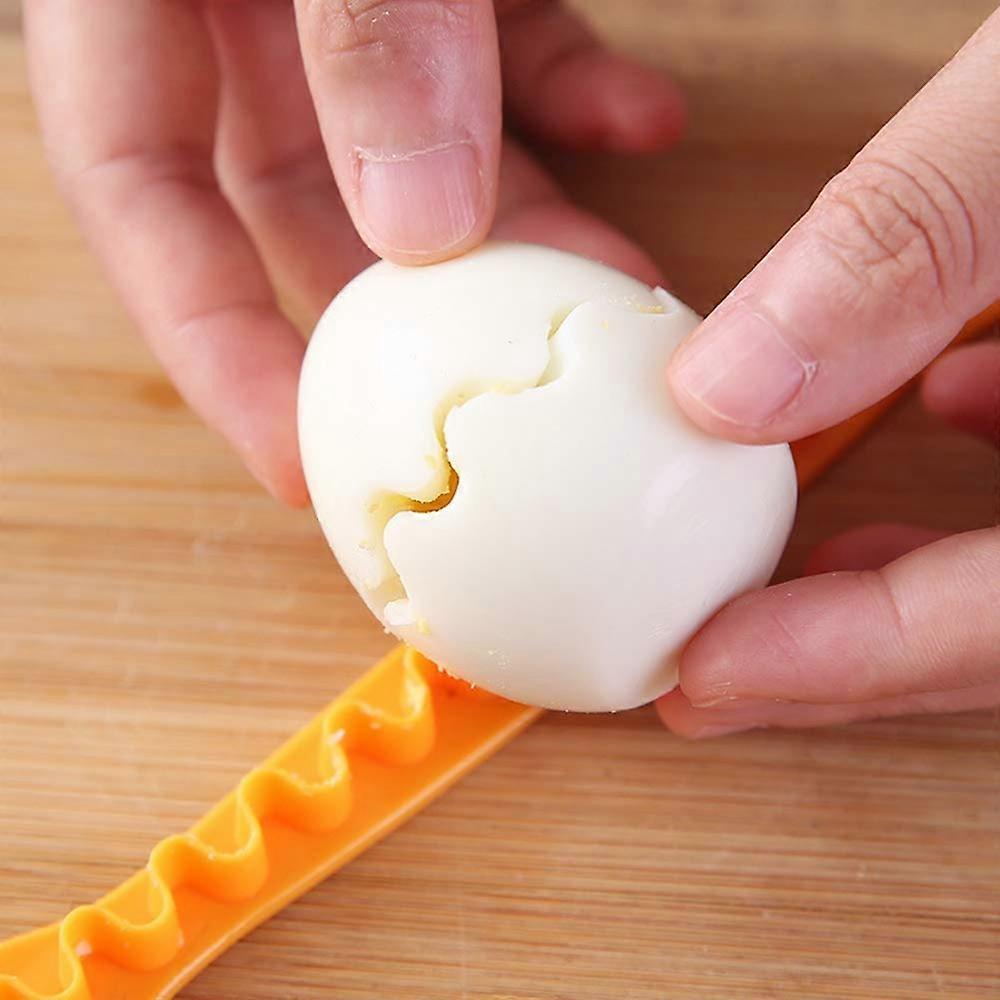 Egg Cutter Set with Two Pattern Design for Cute Flower Shaped Boiled Eggs Kitchen Gadget
