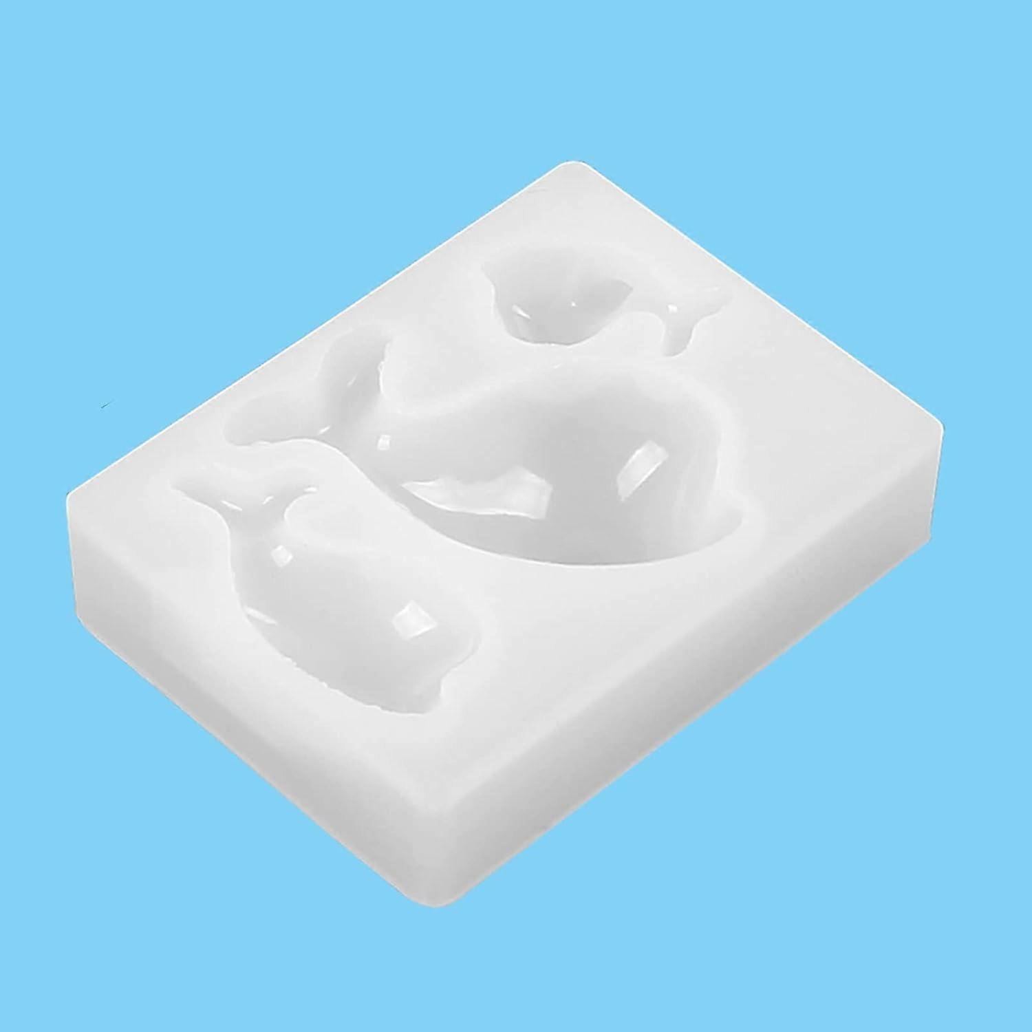 Dolphin Silicone Soap Mold for Easy Soap Crafting and Cake Decoration BeginnerFriendly Design