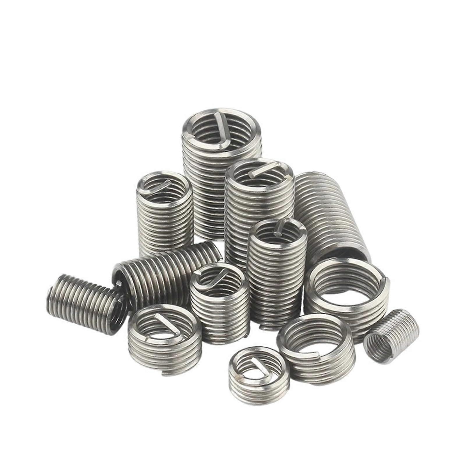 M10x1 Stainless Steel Thread  Inserts 25pcs Fine Thread Kit for Metalworking