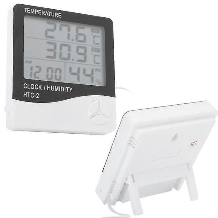 High-Precision Electronic Thermometer for Lizards - OMABETA - Temperature and Humidity Display