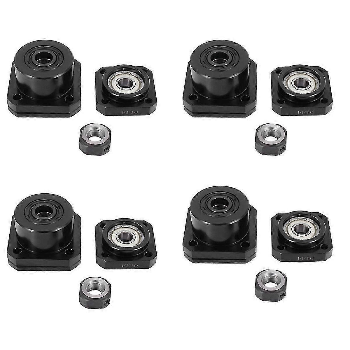 FK10 Fixed Side + FF10 Floated Side for SFU1204 Ballscrew
