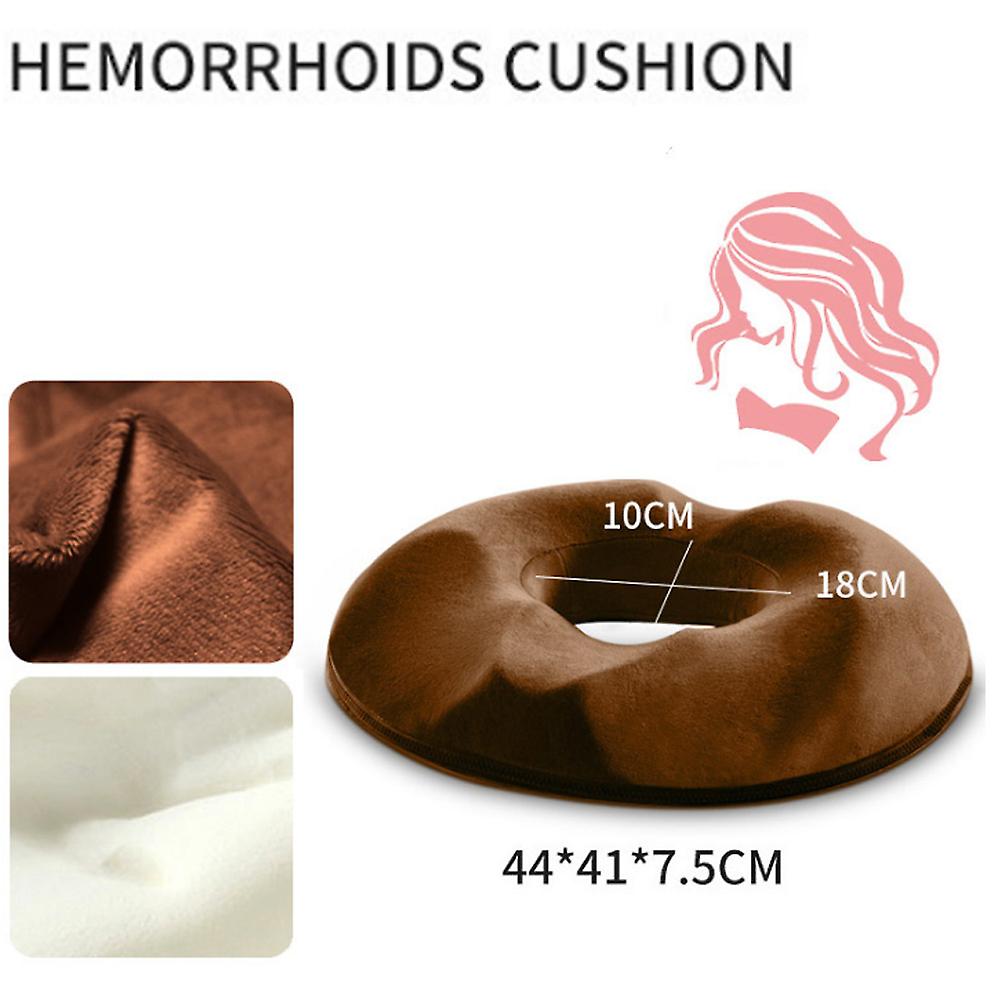 Donut Cushion Mat Memory Foam Non-slip Pain Relief Cushion For Pregnancy Bed Sores