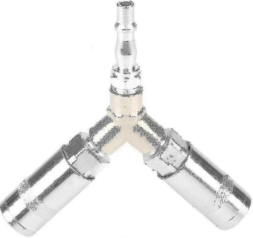 Pneumatic Quick Fitting 3 Way Y Connector Piece Quick Fit Air Pump Compressor Pneumatic Fitting