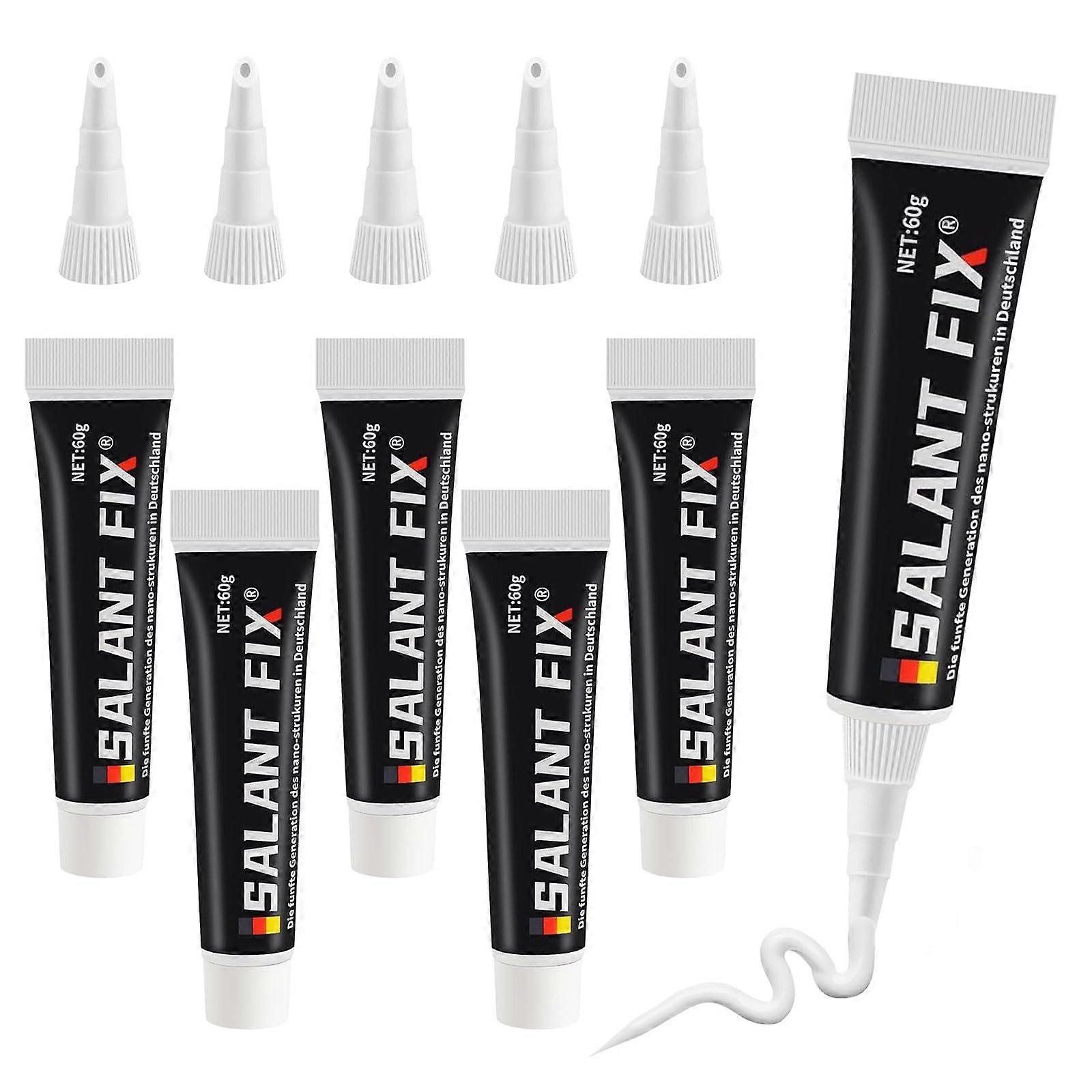 Strong Adhesive Glue Kit with Precision Tip, Quick Drying Multipurpose Sealant for Invisible Repairs