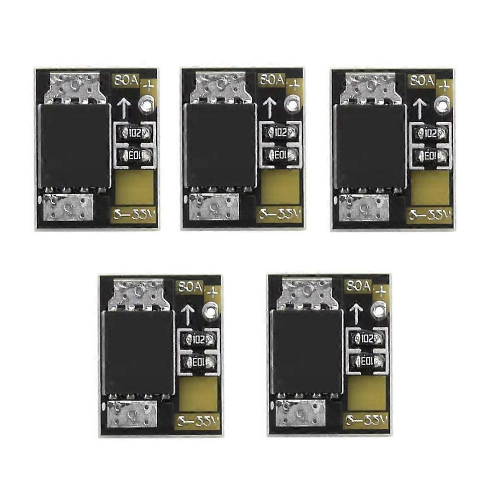 5PCS 80A High Power MOS Trigger Switch Driver Module Field Effect Tube PWM Regulation Electronic Switch Control Panel