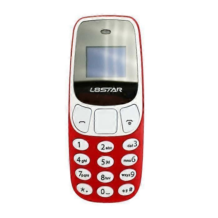 Mini Mobile Phone - BM10 - Dual SIM Slot - Red - Compact
