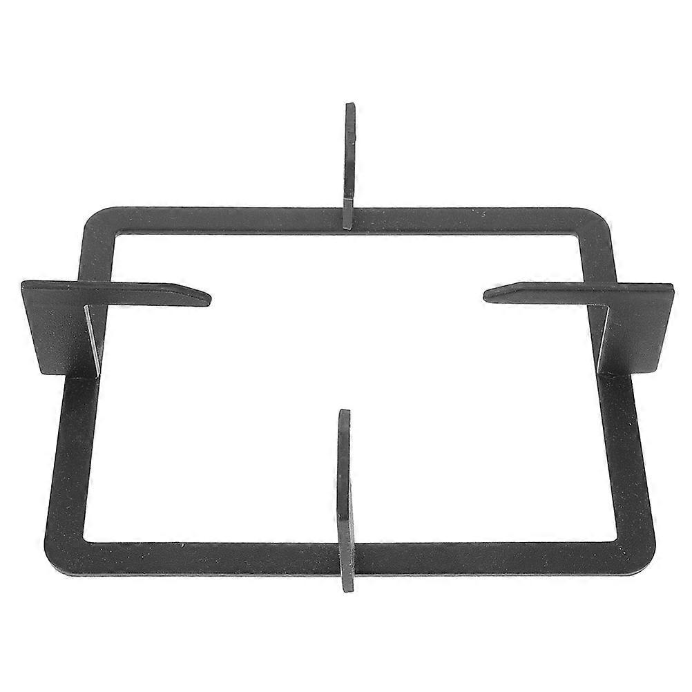 Kitchen Gas Stove Bracket Cast Iron Rectangle Rack for Home Use