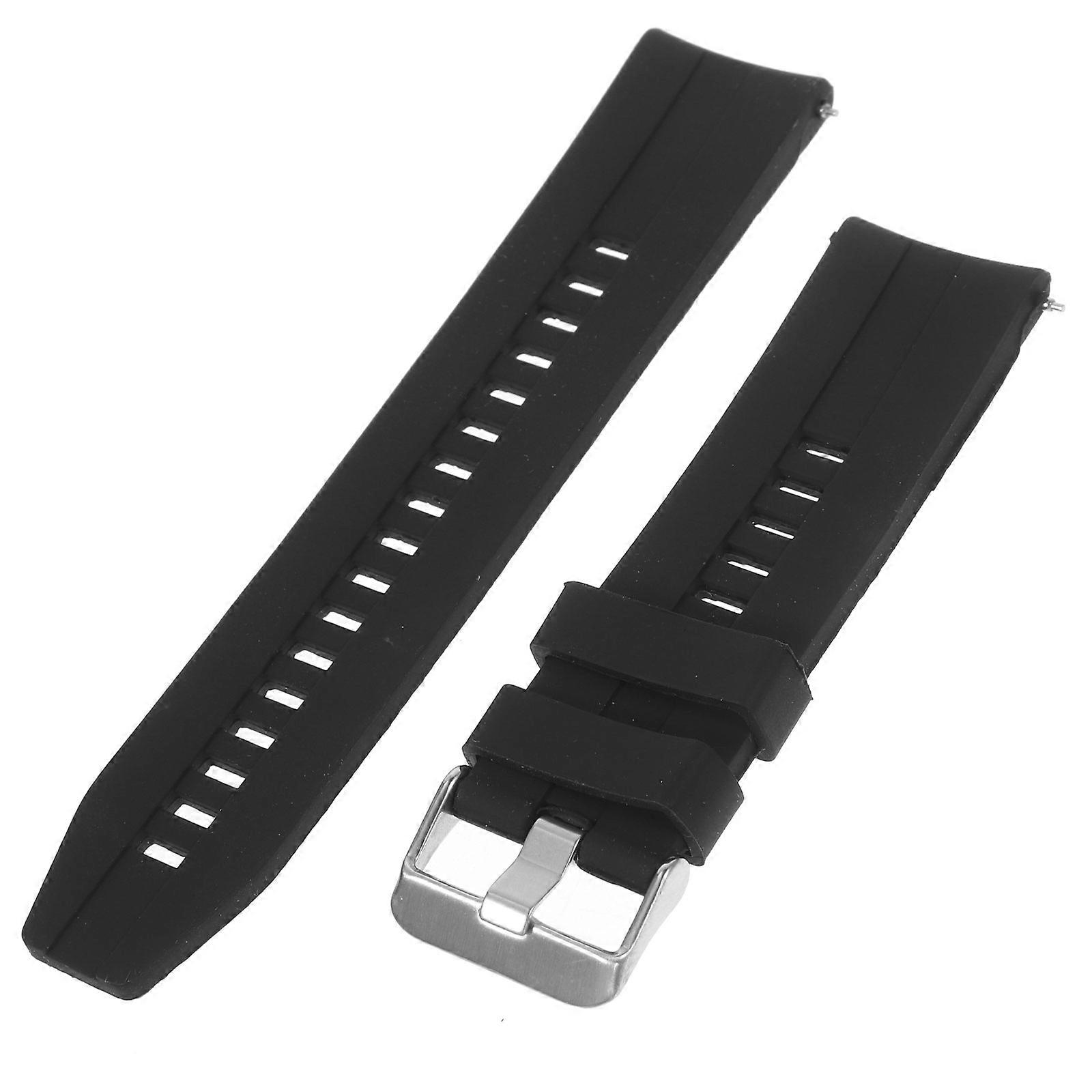 Silicone Watch Band with Quick Release Mechanism Durable Strap