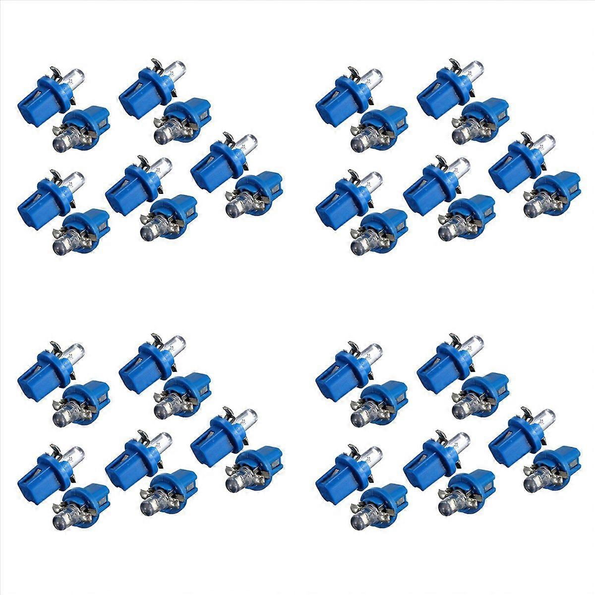 10Pcs LED Bulb Meter Dash B8-5D T5 Lamp