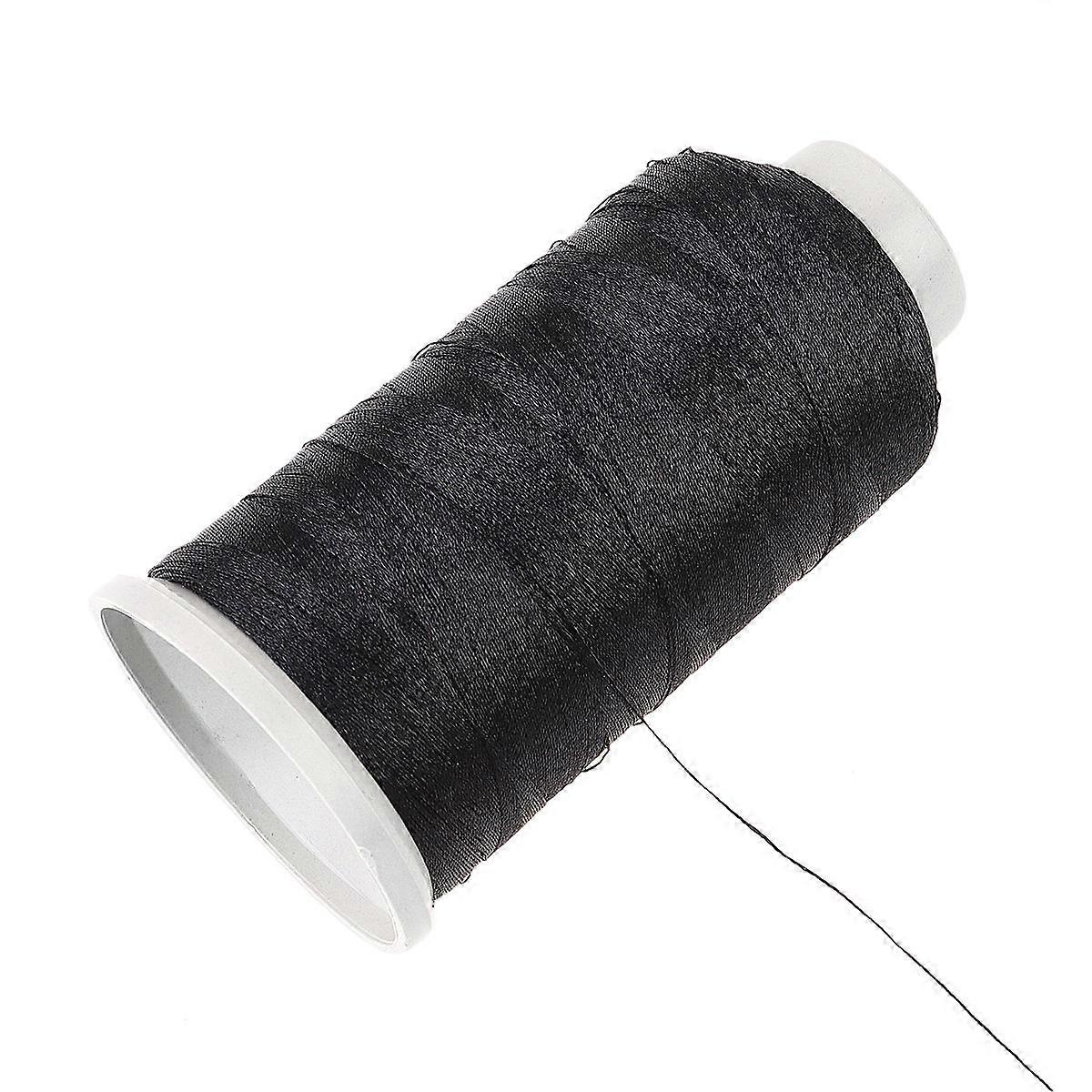 Black Sewing Thread Spools for Upholstery with 3 Strands Line 1 Spool