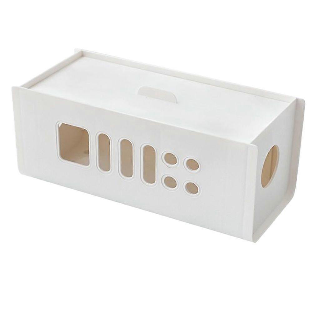 Cable Management Box Plastic Socket Box Cable Storage Box Socket Organizer Box