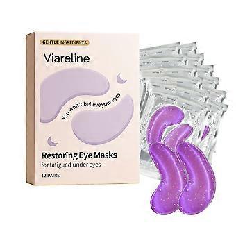 Viareline Gentle Care Eye Mask: A Comfortable, Smooth, Nourishing, Bright And Moisturizing Eye Patch For The Skin Around The Eyes
