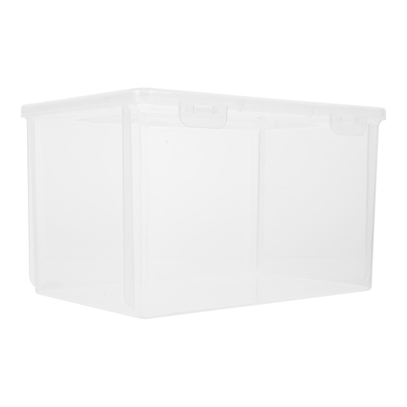 Household Bread Container Transparent Plastic Toast Storage Box
