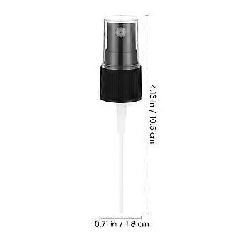 Cosmetic Spray Bottle Caps Perfume Spray Nozzle Replacement 220Pcs Black