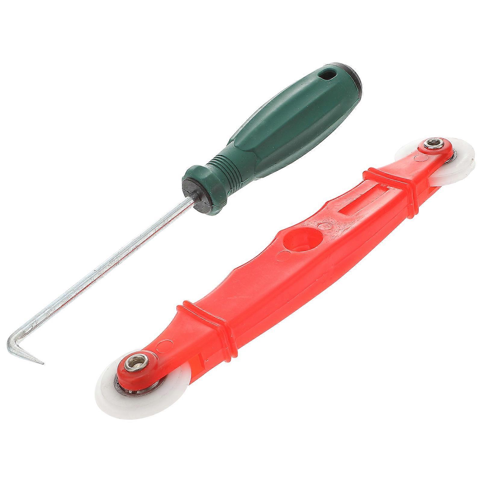 1pc Mesh Screen Window Installation Tool Screen Roller with 1pc Remover Hook